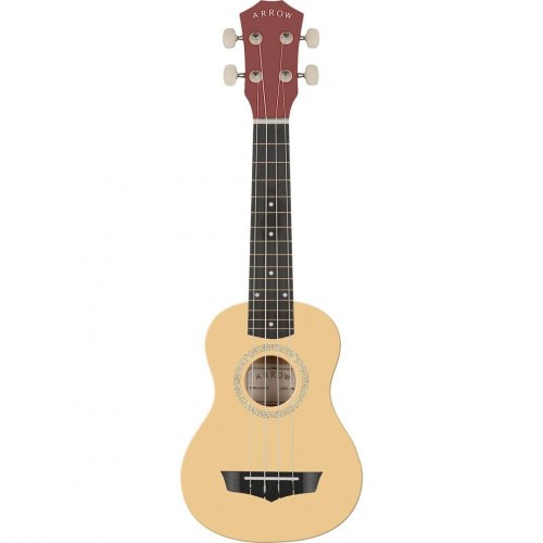 Arrow PB10 NA Soprano Natural med taske - sopran-ukulele