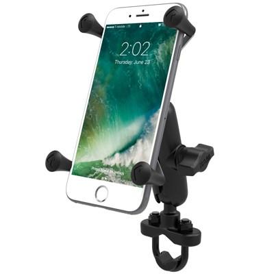 RAM Mounts X-Grip stor mobilholder med styrbeslag (U-bolt)