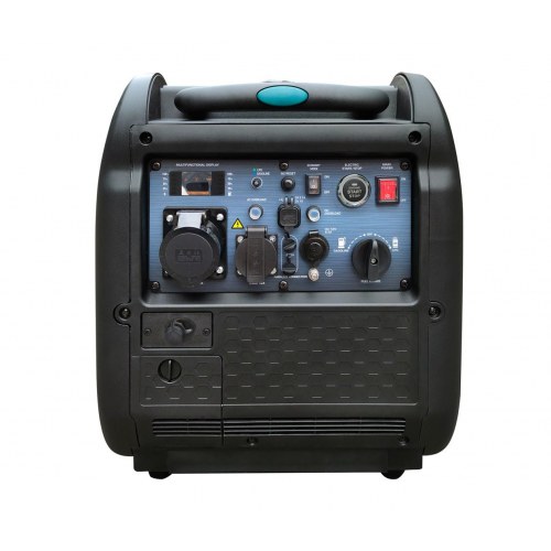 Könner & Söhnen KS 5500iEG S inverter-generator 5.500 W - benzin/LPG - akvamarin/sort