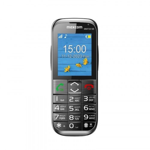 Maxcom MM720 SE - enkel trykknap-mobil med ladeholder