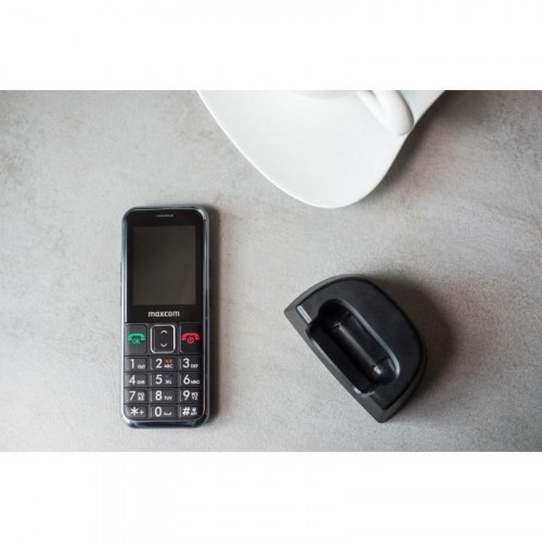 Maxcom MM730 2,2" trykknaptelefon - Sort senior mobil