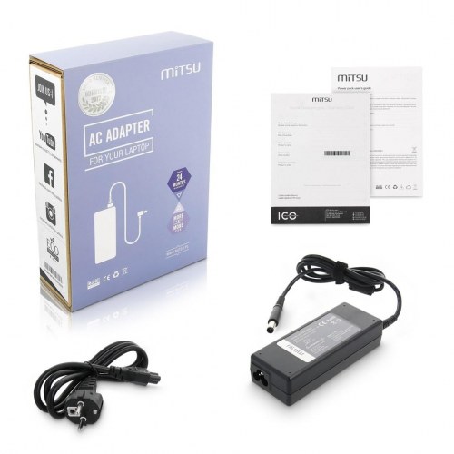 MITSU strømforsyning ZM/DEL195462 - 19,5 V 4,62 A (7,4 × 5,0 mm) 90 W til Dell