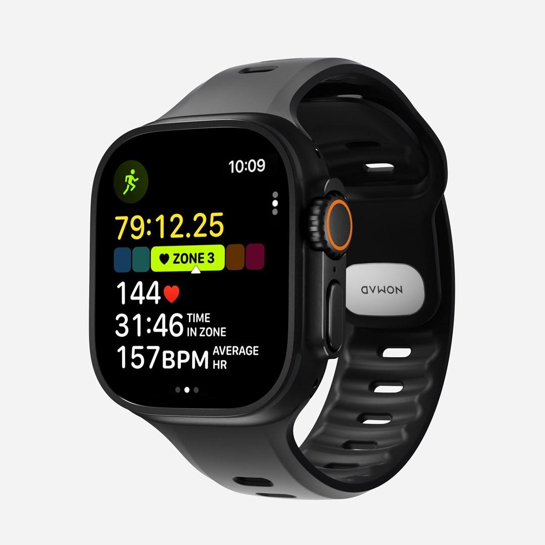 Tempo urrem til Apple Watch 49 mm i FKM - sort