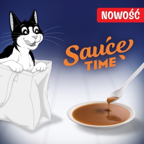 Purina Felix Sauce Time - vådfoder til kat - 6×40 g