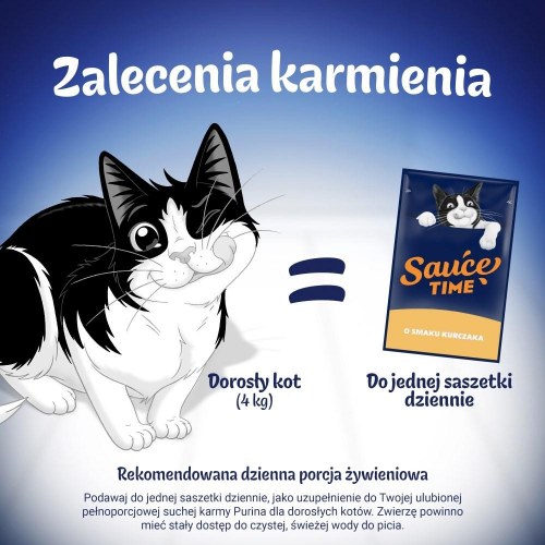 Purina Felix Sauce Time - vådfoder til kat - 6×40 g
