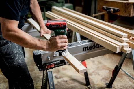 Metabo FMV 18 LTX BL 8 - akku overfræser/trimmer, 18 V, 29.000 o/min billede