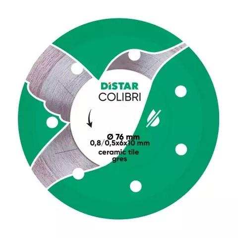 Distar Colibri diamantskive 76 × 0,8 × 6 × 10 mm - til keramiske fliser billede