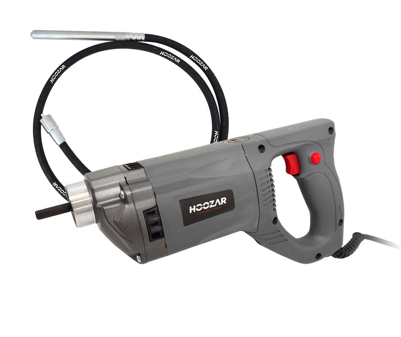 Betonvibrator 1.500 W - 3 m fleksibel buława (Hoozar) billede