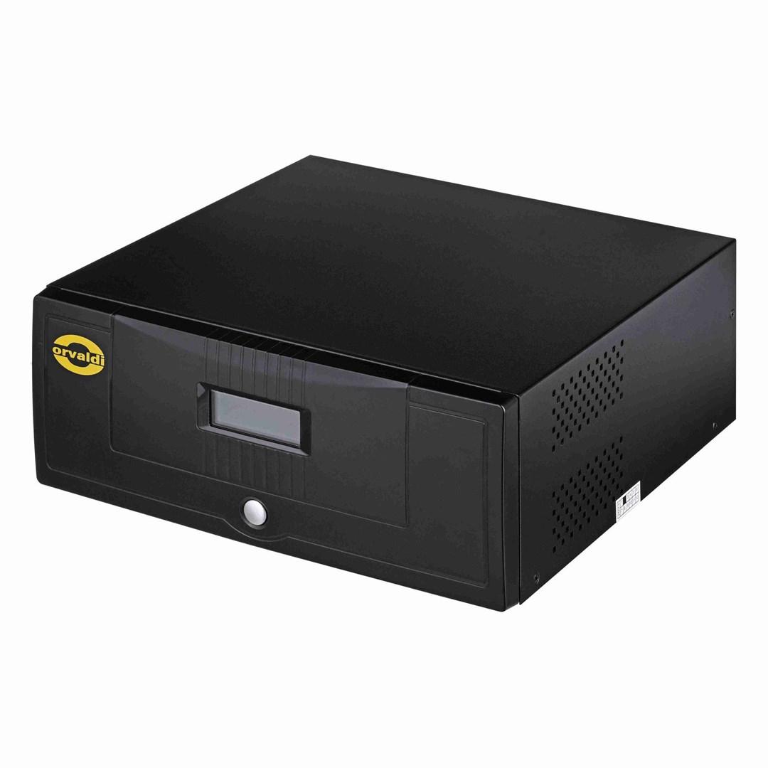 Orvaldi INV12-840W lavspændings-inverter med UPS-funktion 12 V - Sort billede