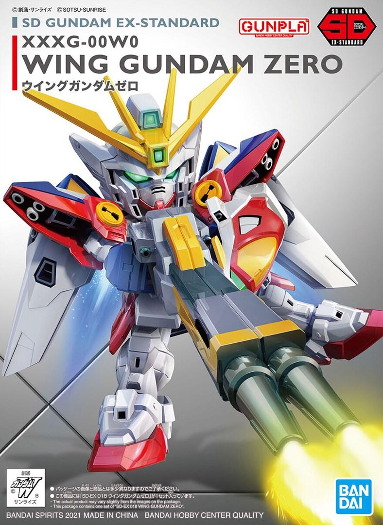 GUNPLA SDEX Wing Gundam Zero - modelbyggesæt figur billede