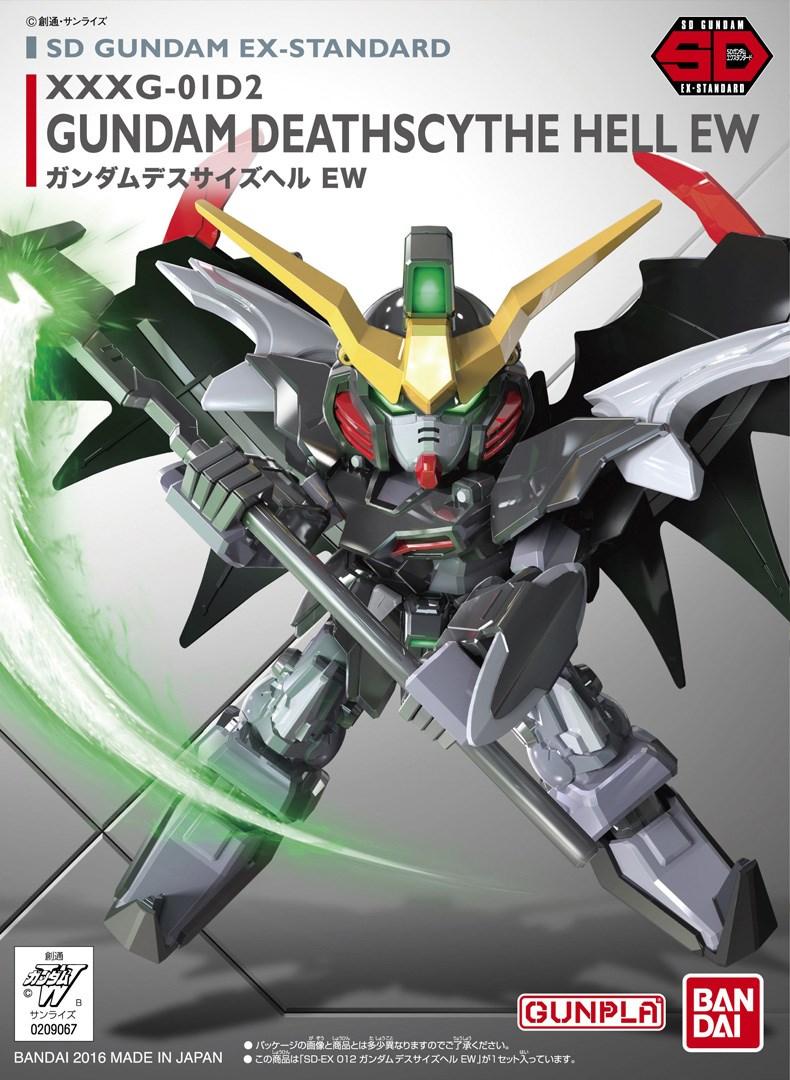 GUNPLA SD EX Gundam Deathscythe Hell EW - figurbyggesæt billede