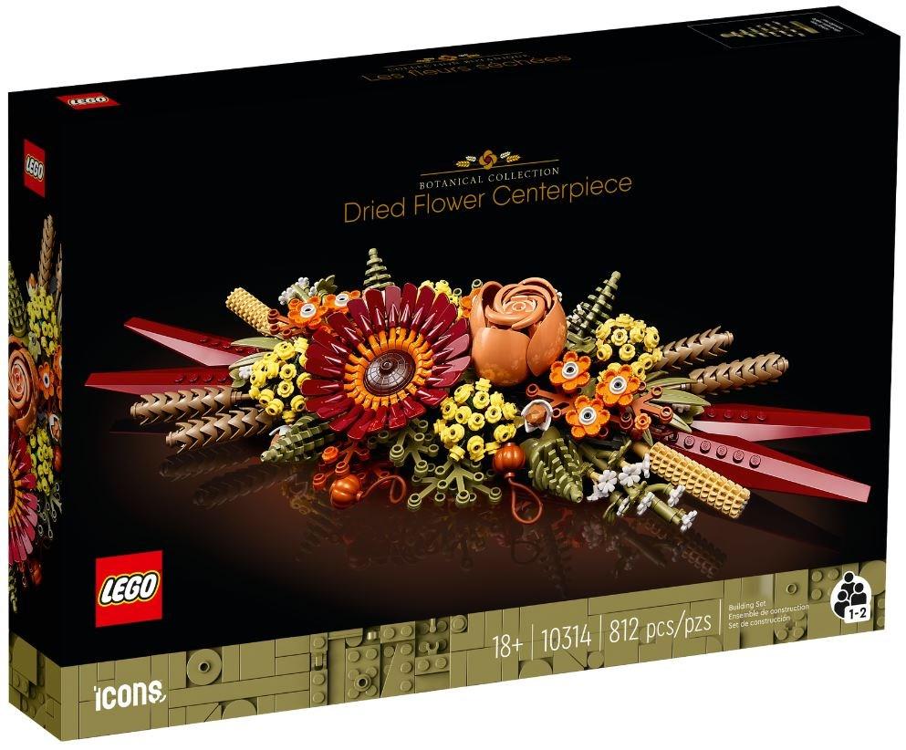 LEGO Icons 10314 Tørrede blomster - midterdekoration (18+) billede