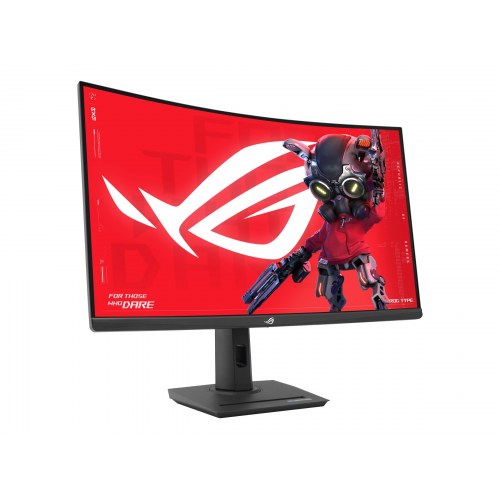 ASUS ROG Strix XG32WCMS 32" kurvet gaming-skærm - QHD 280 Hz, Rapid VA, HDMI/DP/USB‑C