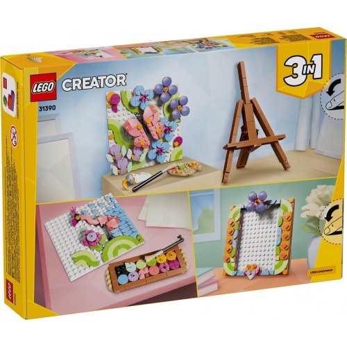 LEGO Creator 3-i-1 31390 Blomsterkunst - dekorativt maleri (348 dele)