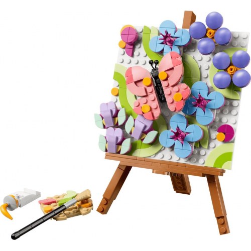 LEGO Creator 3-i-1 31390 Blomsterkunst - dekorativt maleri (348 dele)