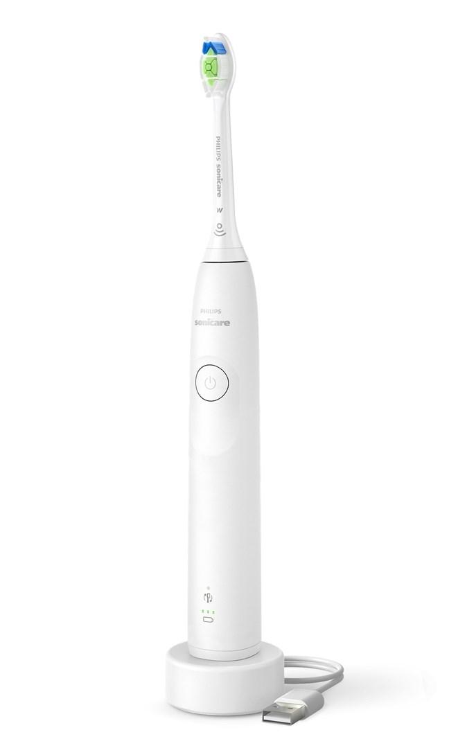 Philips Sonicare Series 5300 HX7108/01 - genopladelig sonisk tandbørste, hvid