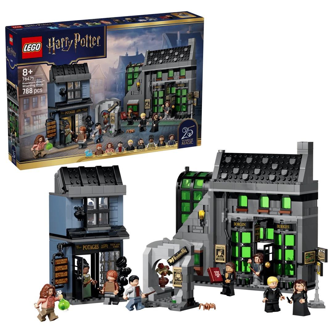 LEGO Harry Potter 76471 - Knockturn Alley troldmandsbutikker, byggesæt 8+ (788 dele)