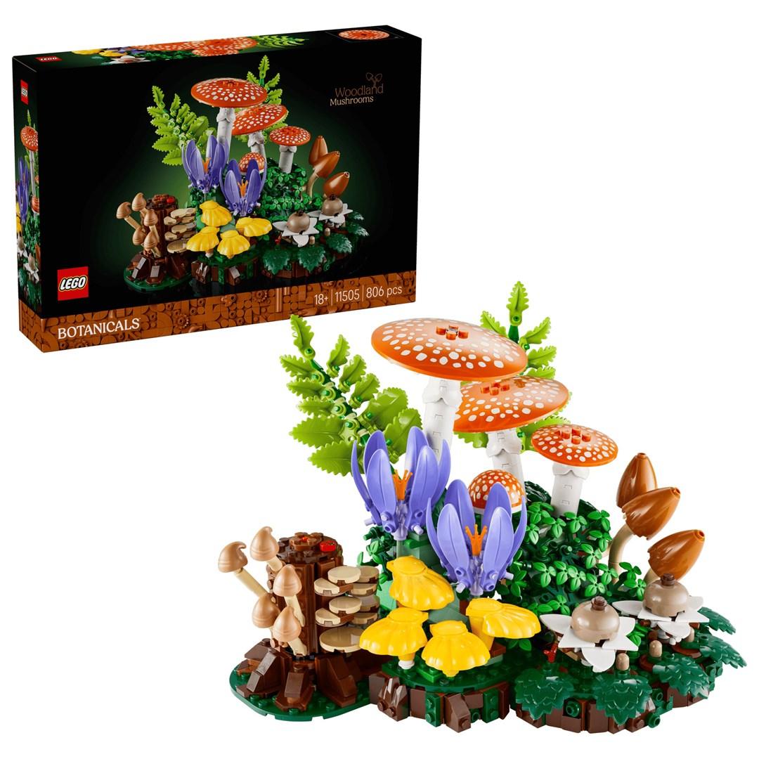 LEGO Botanicals 11505 - Skovsvampe byggesæt (18+)