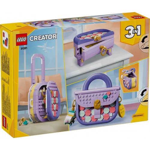 LEGO Creator 3-i-1 31391 - Art Fashion Taske med opbevaring (272 dele)