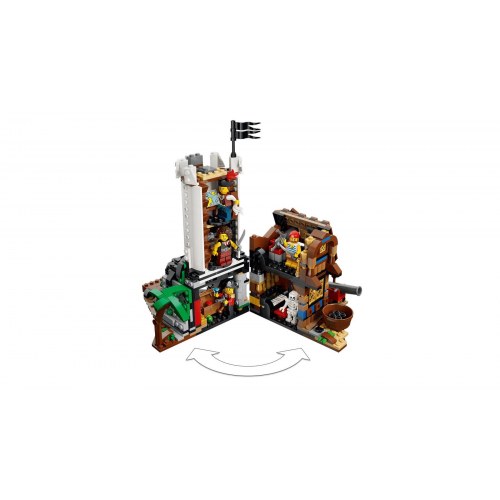 LEGO Creator 3-i-1 31387 Ikonisk Piratskib