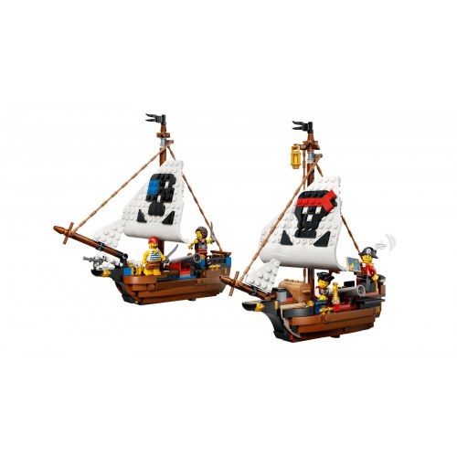 LEGO Creator 3-i-1 31387 Ikonisk Piratskib