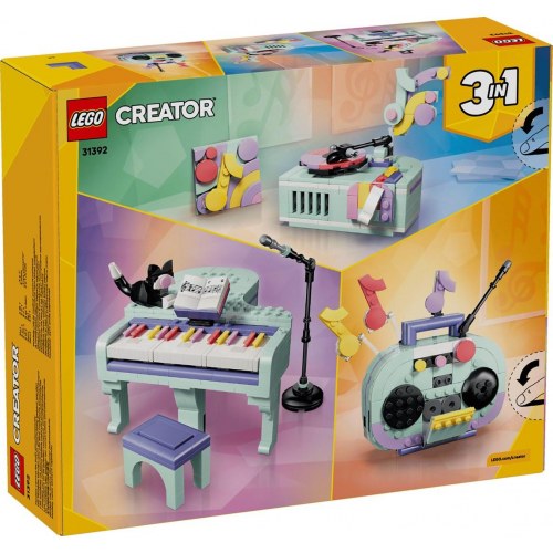 LEGO Creator 3-i-1 31392 - Musikdekoration klaver med kat