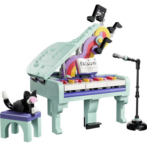 LEGO Creator 3-i-1 31392 - Musikdekoration klaver med kat