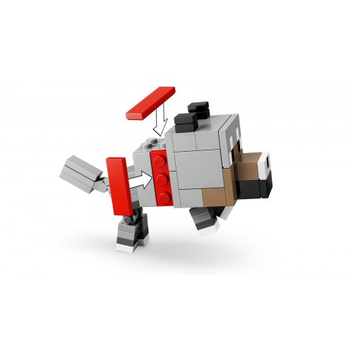 LEGO Minecraft 21592 - Kyllingerytter: Ørkenangreb