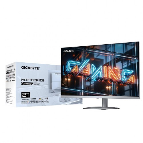 Gigabyte MO27Q2A ICE 27" QD‑OLED gaming-skærm - 2K QHD, 280 Hz, 0,03 ms