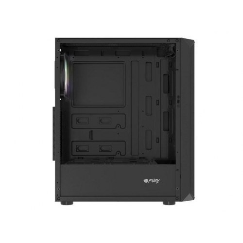 FURY SH4 Shobo RGB midi-tower kabinet med vindue - sort