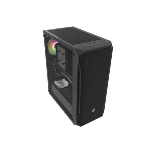 FURY SH4 Shobo RGB midi-tower kabinet med vindue - sort