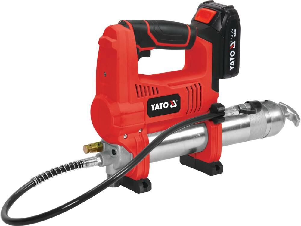 YATO YT-07020 batteridrevet fedtpistol - til køretøjsvedligehold
