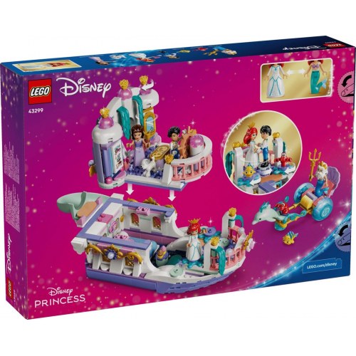 LEGO Disney 43299 Ariels kongelige bryllupsskib - byggesæt