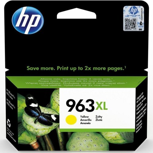 HP 963XL Gul blækpatron - høj kapacitet (Original)