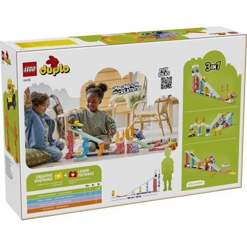 LEGO DUPLO 10478 - 3-i-1 Kreative ramper med køretøjer (byggesæt)