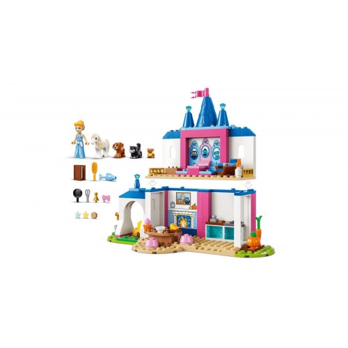 LEGO Disney 43283 Askepots dyrevenners slot - 4+, 149 dele