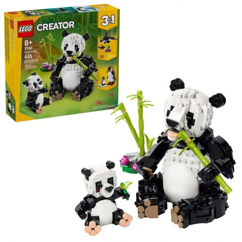 LEGO Creator 3-i-1 31165 Panda-familie byggesæt (8+)