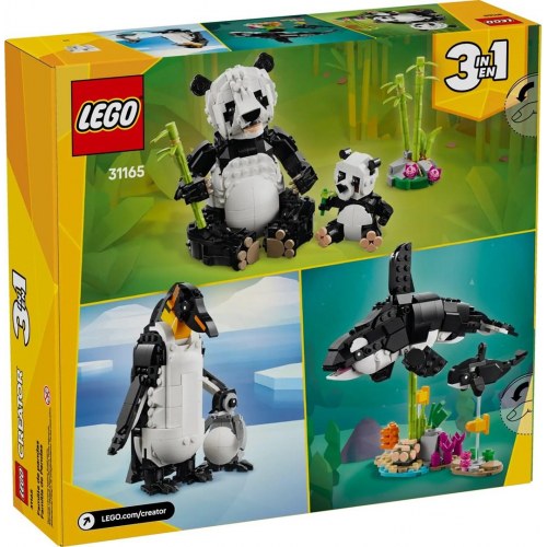 LEGO Creator 3-i-1 31165 Panda-familie byggesæt (8+)