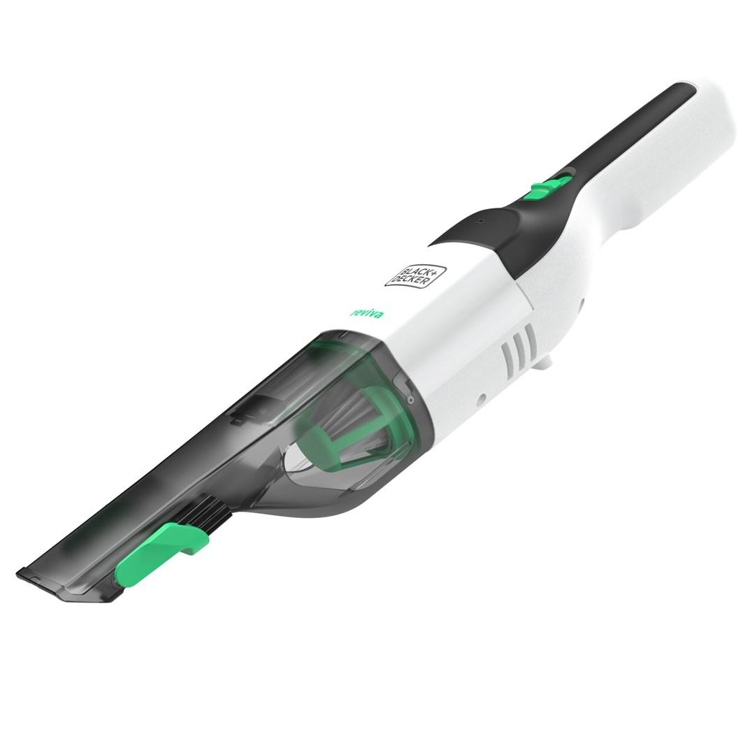 Black & Decker REVHV8C-QW håndstøvsuger - sort/hvid, posefri