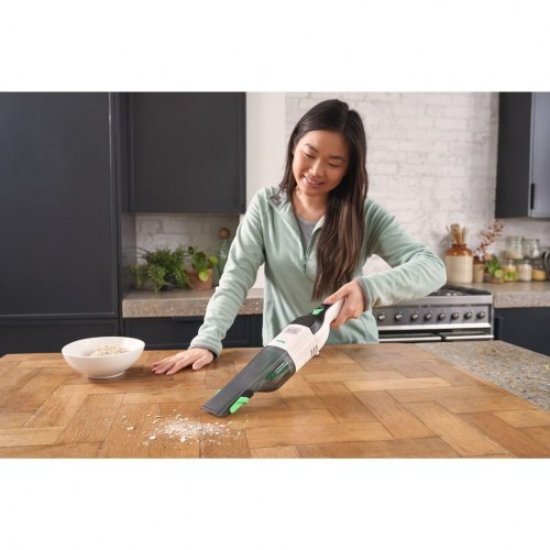 Black & Decker REVHV8C-QW håndstøvsuger - sort/hvid, posefri