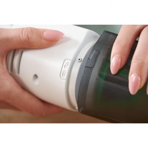 Black & Decker REVHV8C-QW håndstøvsuger - sort/hvid, posefri