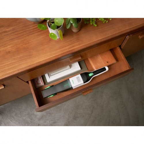 Black & Decker REVHV8C-QW håndstøvsuger - sort/hvid, posefri