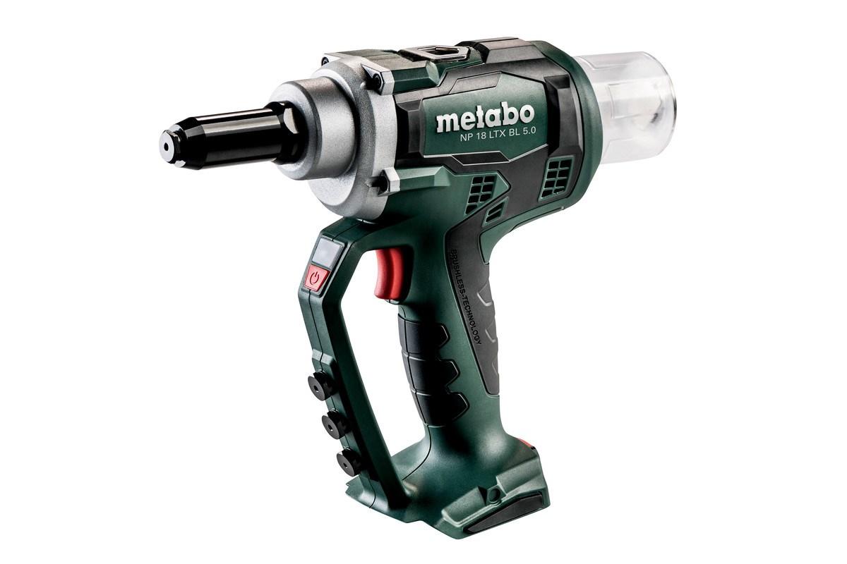 Metabo NP 18 LTX BL 5.0 - Akku-nittepistol (håndmodel)
