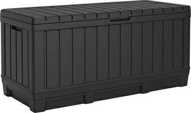 Keter Kentwood haveskammel/opbevaringsboks 350 l - grafit