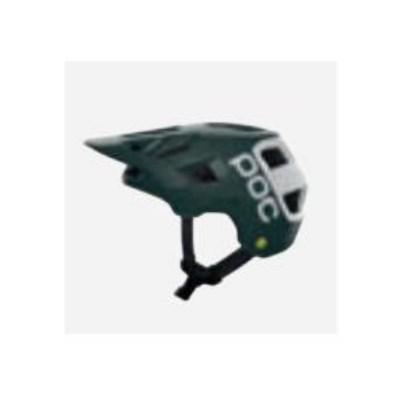 POC Kortal Race MIPS cykelhjelm - Pargasite Green Matt/Hydrogen White Matt (M-L 55-58 cm)
