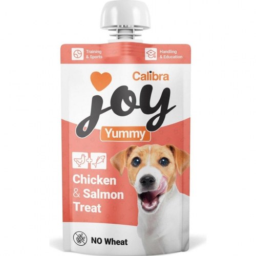 Calibra Joy Yummy hundegodbid - kylling & laks, 100 g