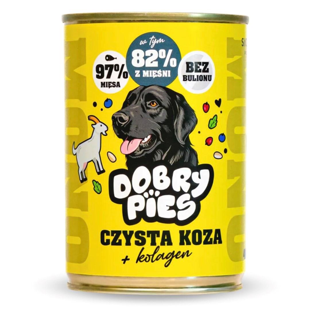 Dobry Pies Mono Ren Ged + Kollagen - vådfoder til hund - 400 g