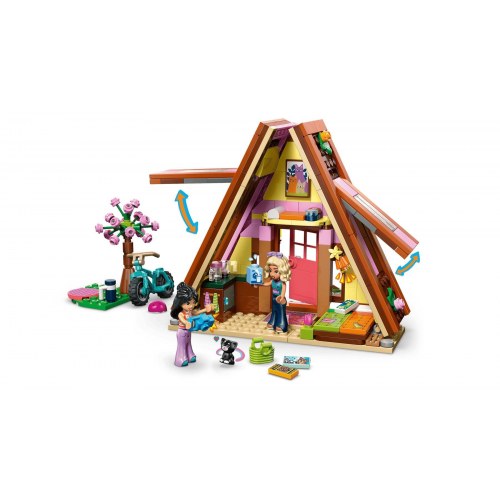 LEGO Friends 42682 Natur Glamping-hytte - byggesæt til børn 6+