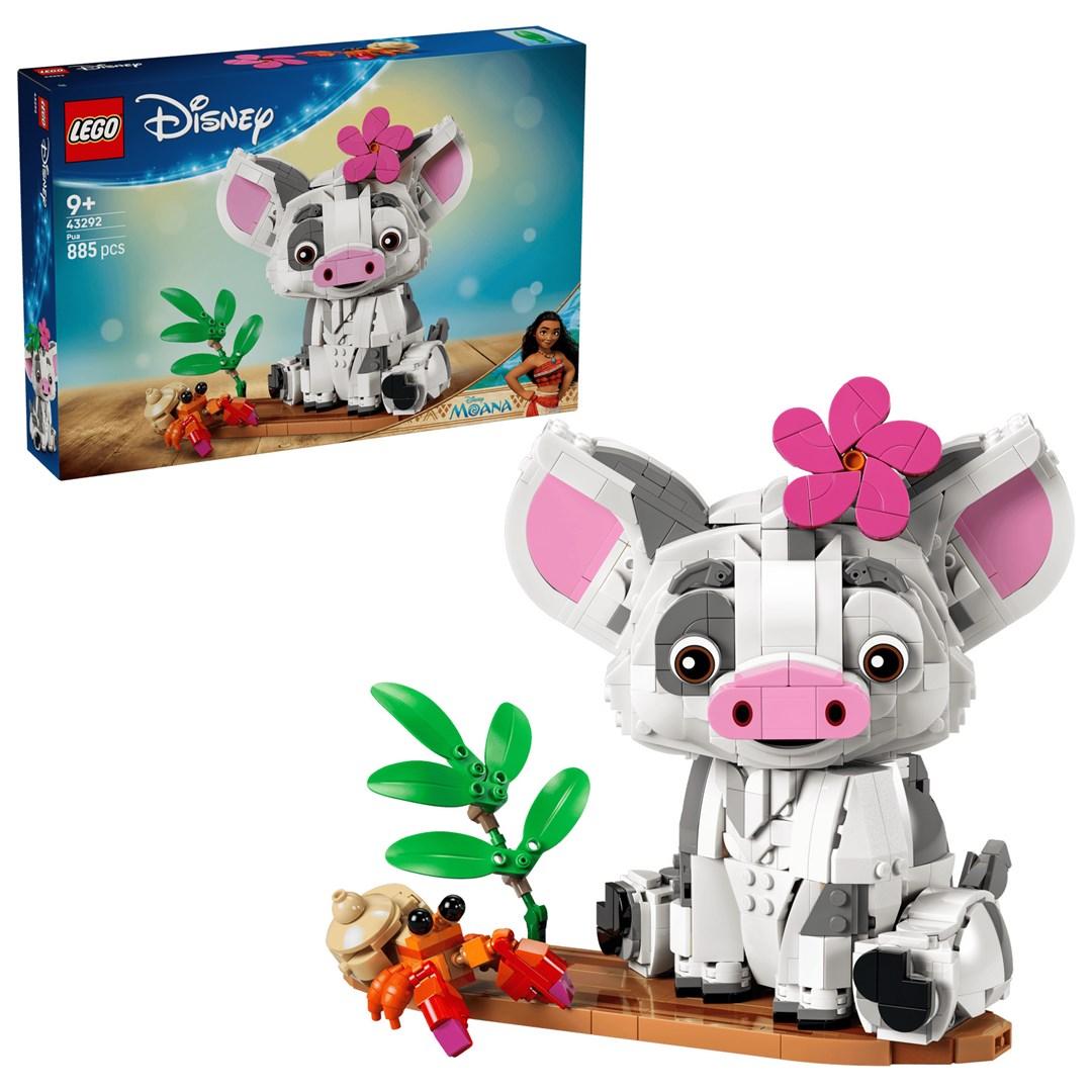 LEGO Disney 43292 Pua - byggesæt til børn 9+ (885 klodser)