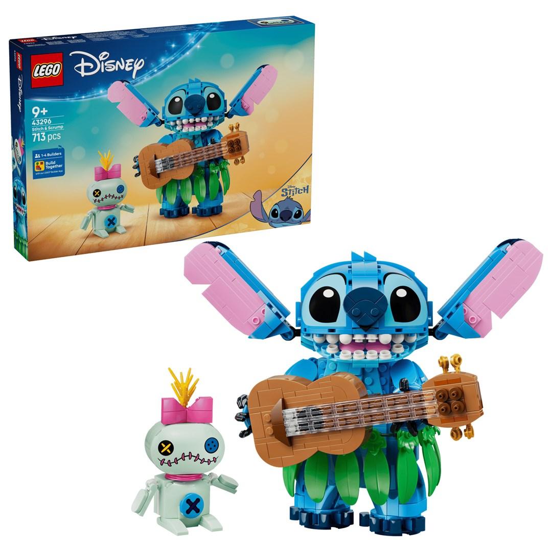 LEGO Disney 43296 Stitch og Scrump - byggesæt 9+ (713 dele)